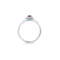Anello Mirco Visconti Donna in Oro bianco Rubino 0.23 Ct DL4/A3R - DL4/A3R